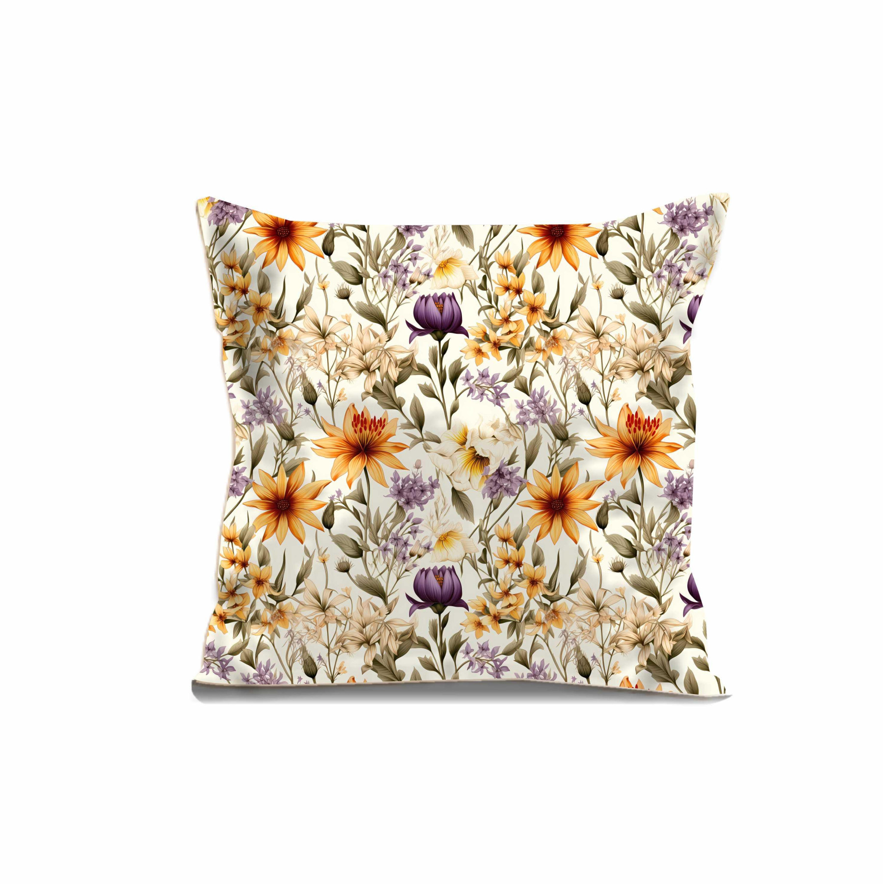 FLOWERS wz.5 - Cotton muslin