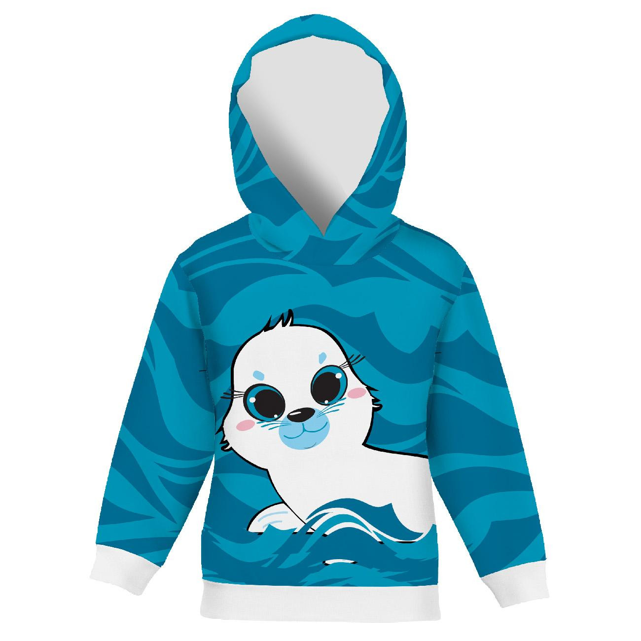 KID'S HOODIE (ALEX) - SEAL RENIA  - sewing set