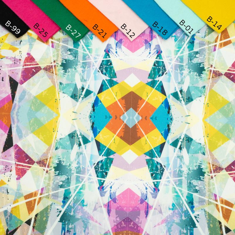 GEOMETRY pat. 1 - Waterproof woven fabric