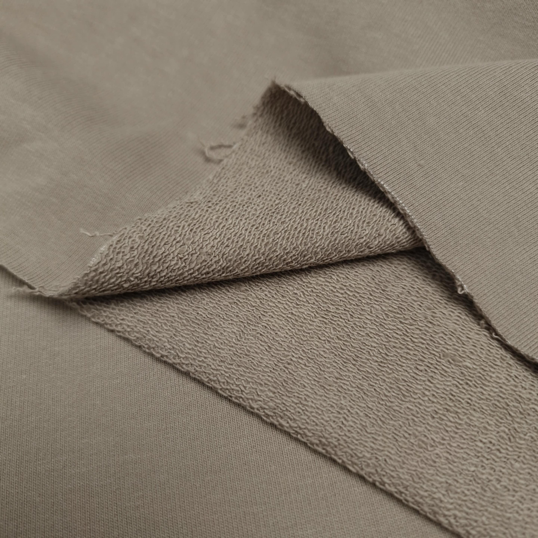 Thick looped knit (P290) - GREIGE (D-113) 