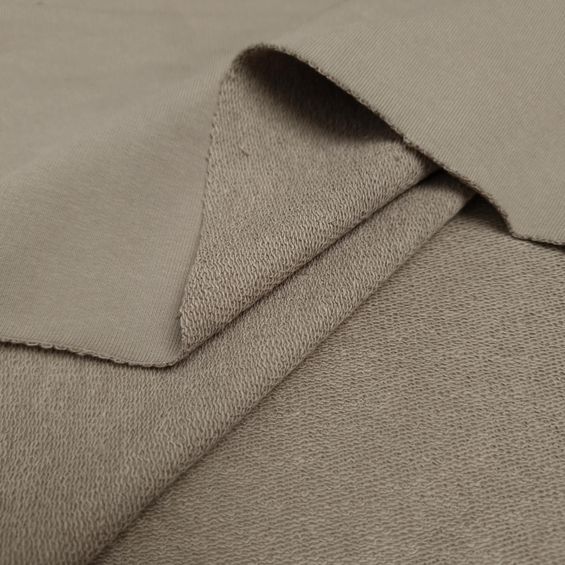 Thick looped knit (P290) - GREIGE (D-113) 