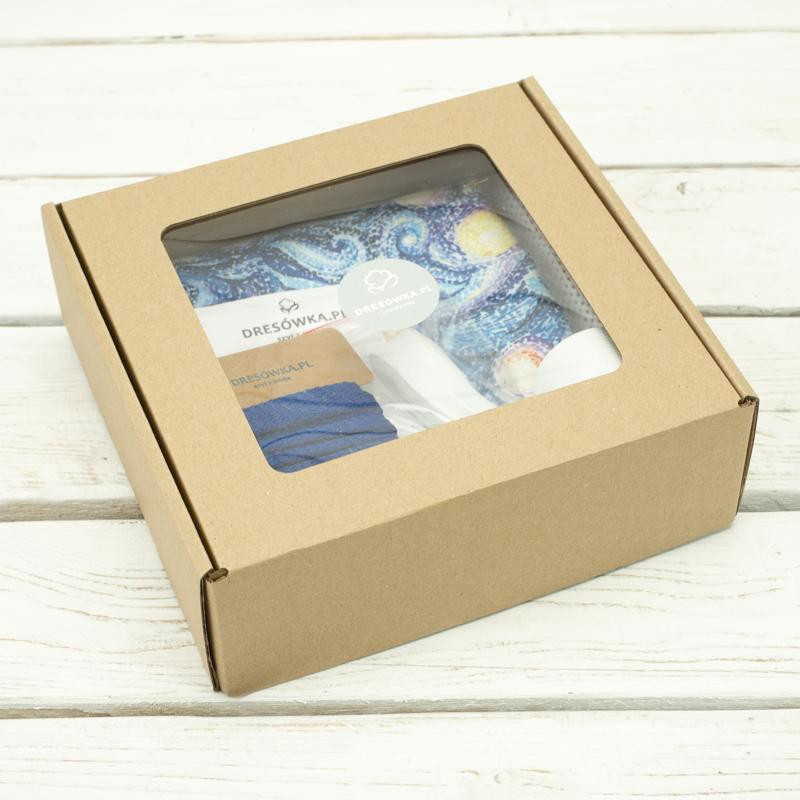 Men's swim trunks - STARRY NIGHT - sewing set