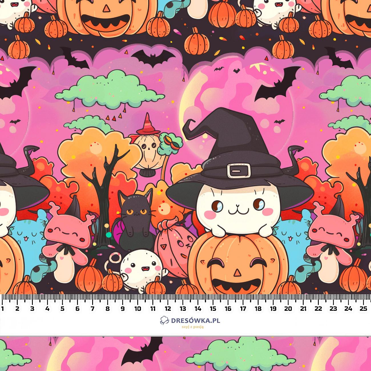 HALLOWEEN wz.18 - looped knit fabric