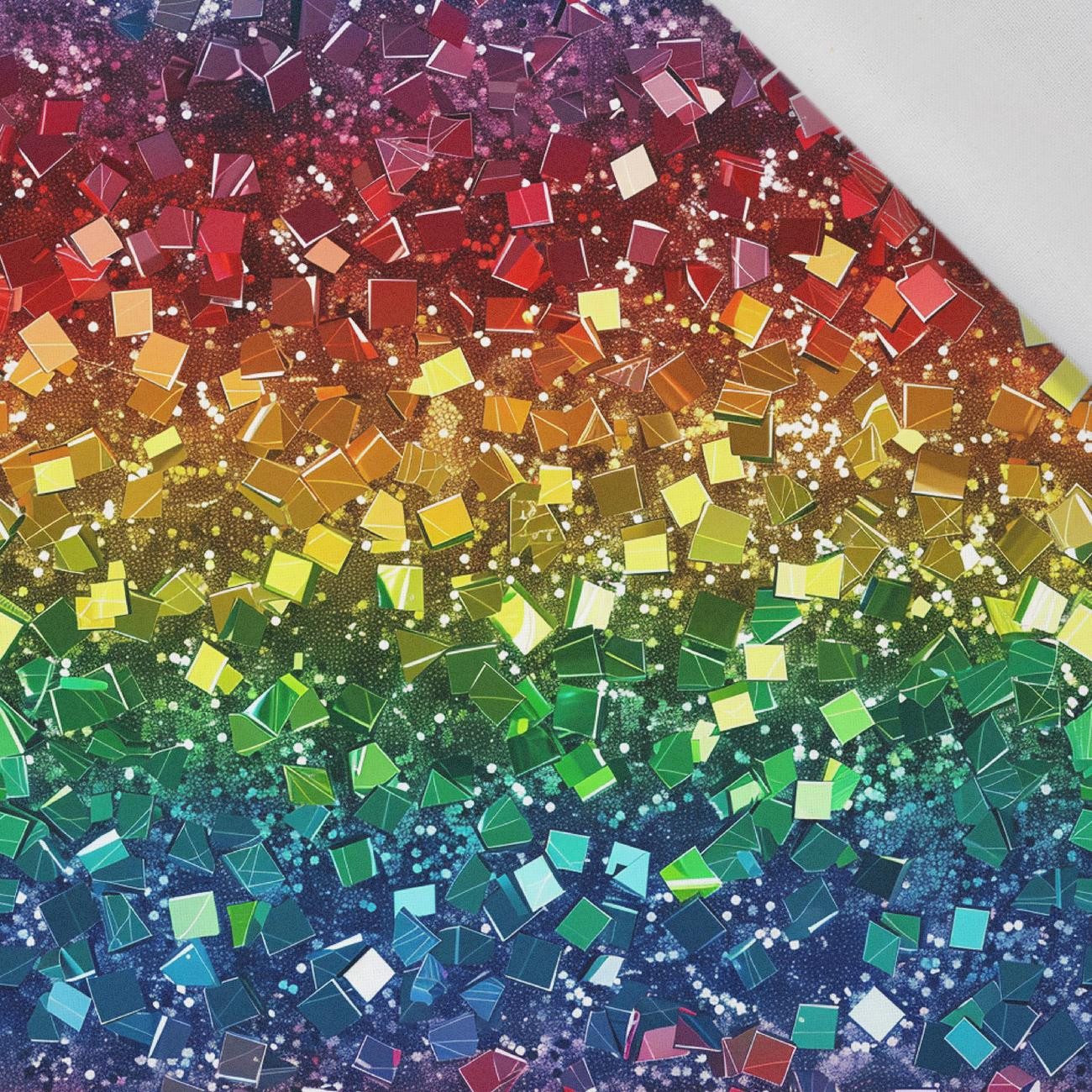 HOLOGRAPHIC RAINBOW wz. 2 - Cotton woven fabric