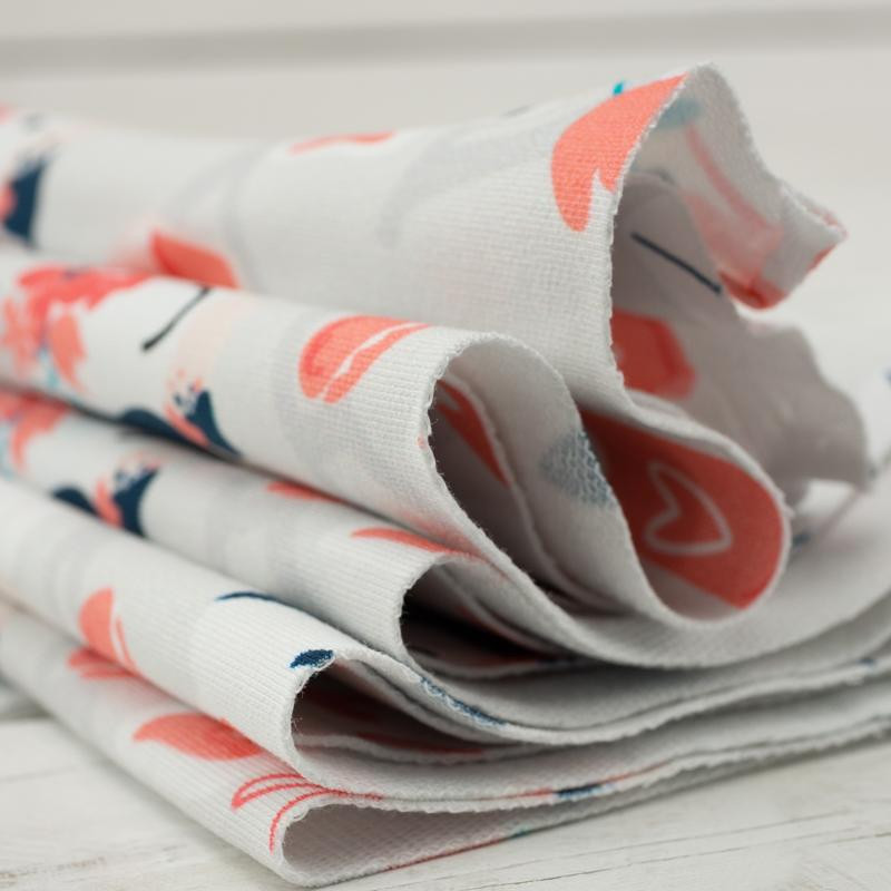 J'adore Paris / pfirsich - looped knit 