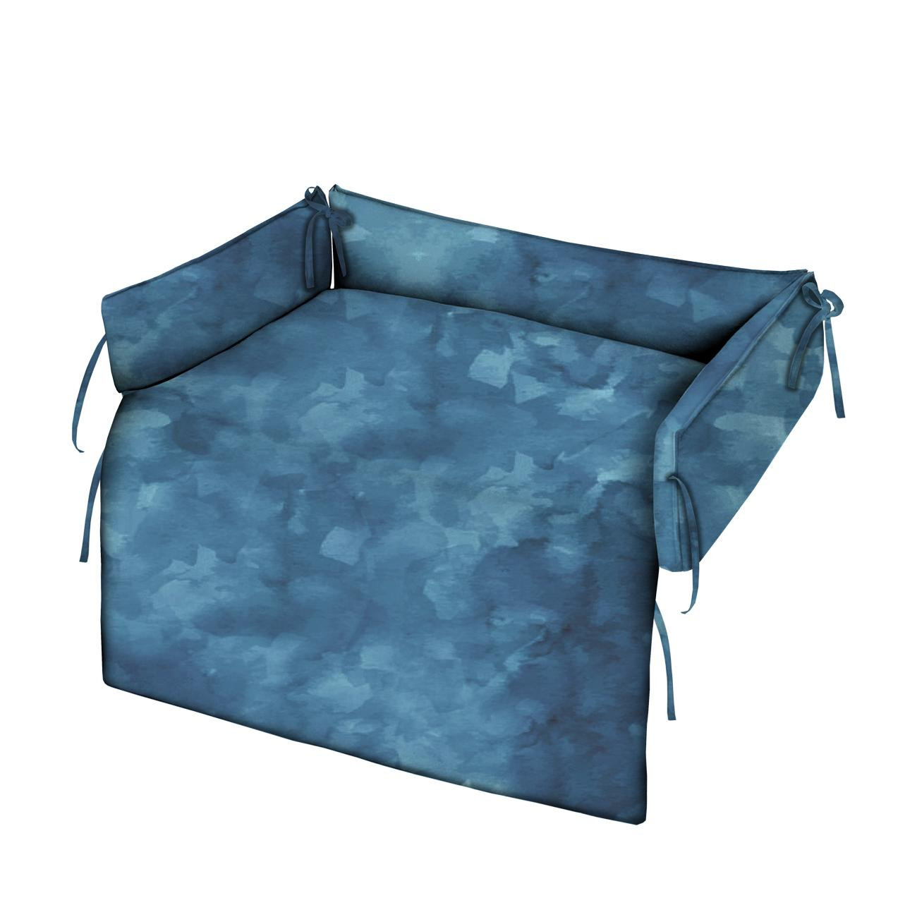 ANIMAL BED - CAMOUFLAGE pat. 2 / dark blue - sewing set