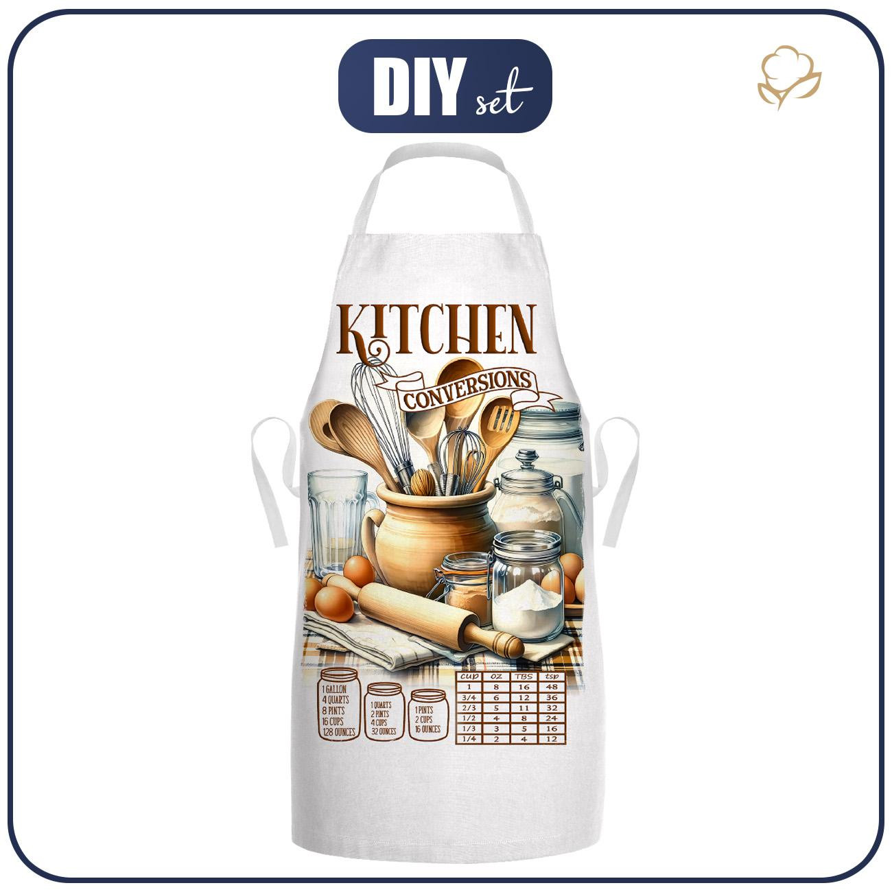 APRON - KITCHEN - sewing set