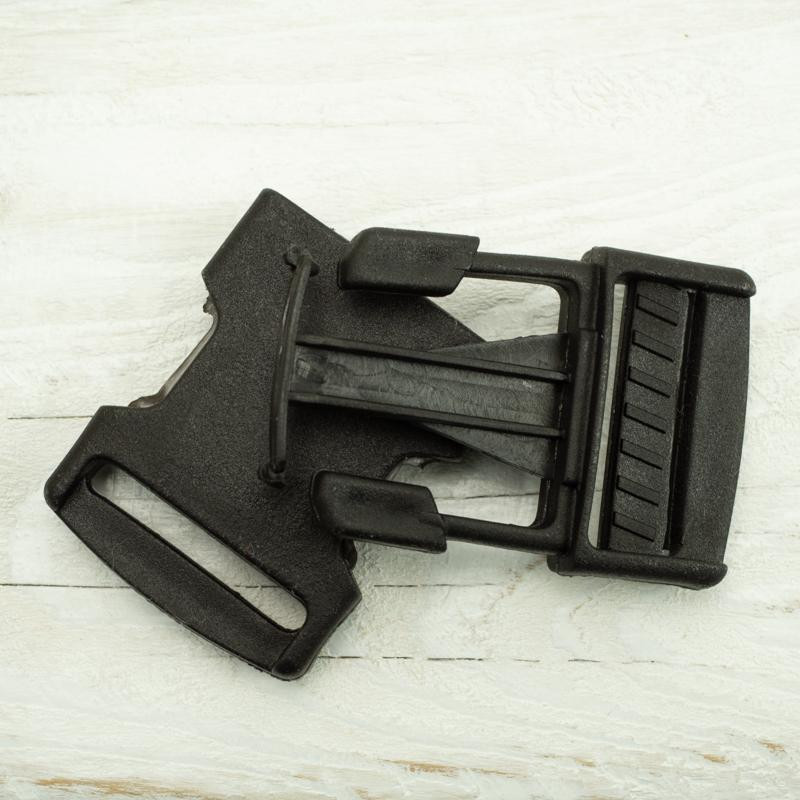 Plastic Side release Buckle P 25 mm - black