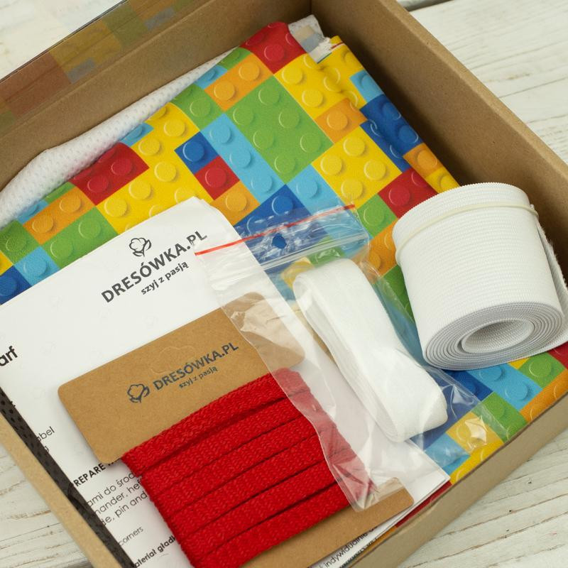Men's swim trunks - BRICKS - sewing set