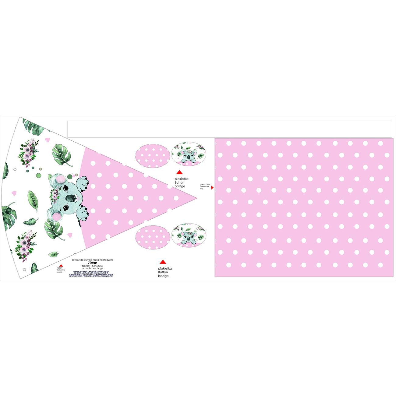 First Grade Candy Cone - KOALA CAMILLA - sewing set
