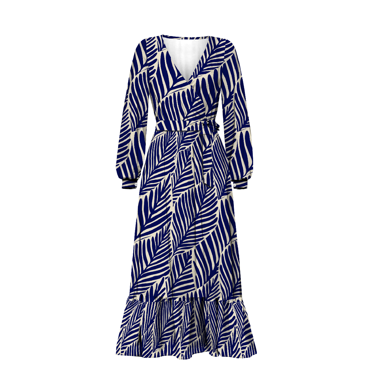 LEAVES WZ. 2 - Linen 100%