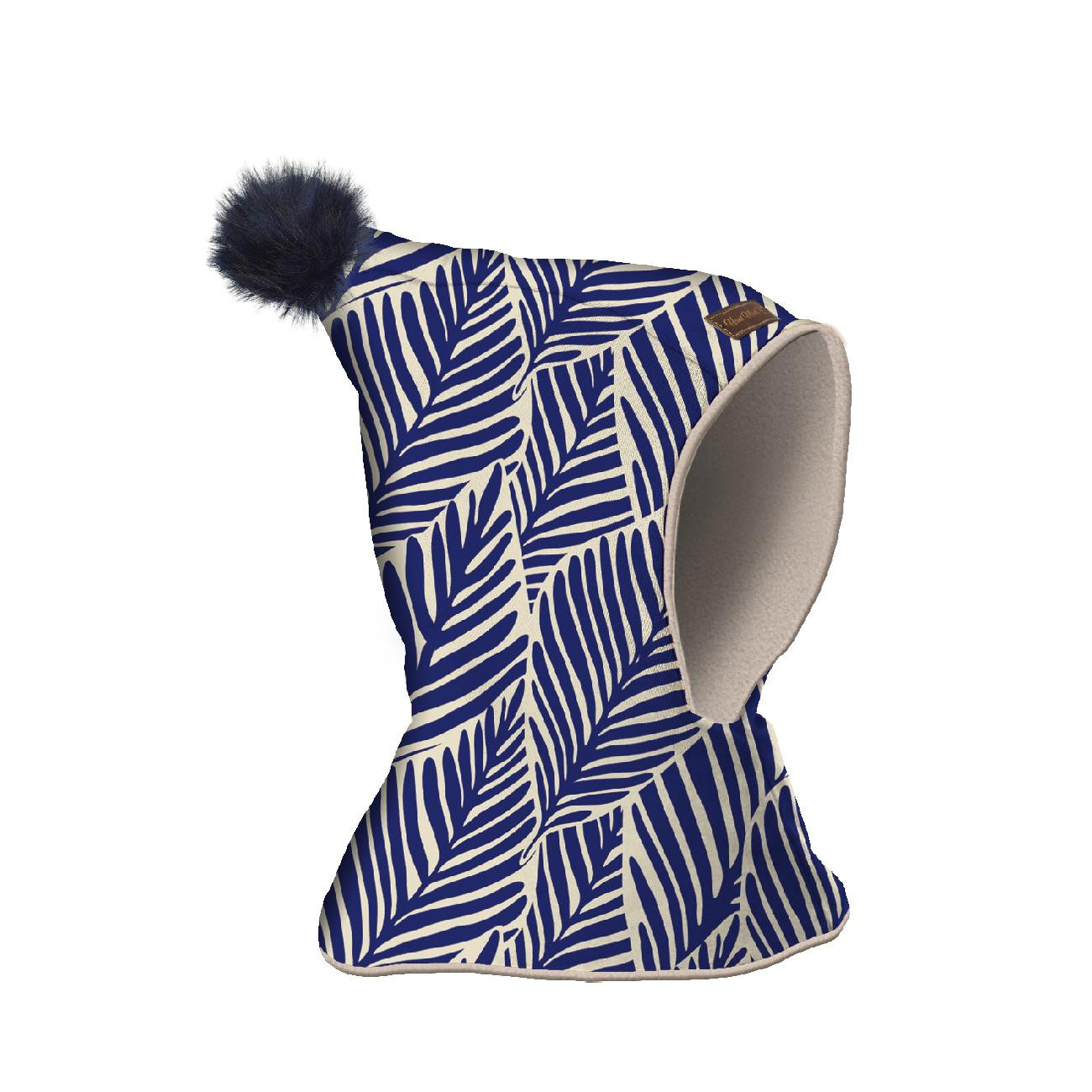 Kid’s hood cap sewing set  - leaves wz.2 