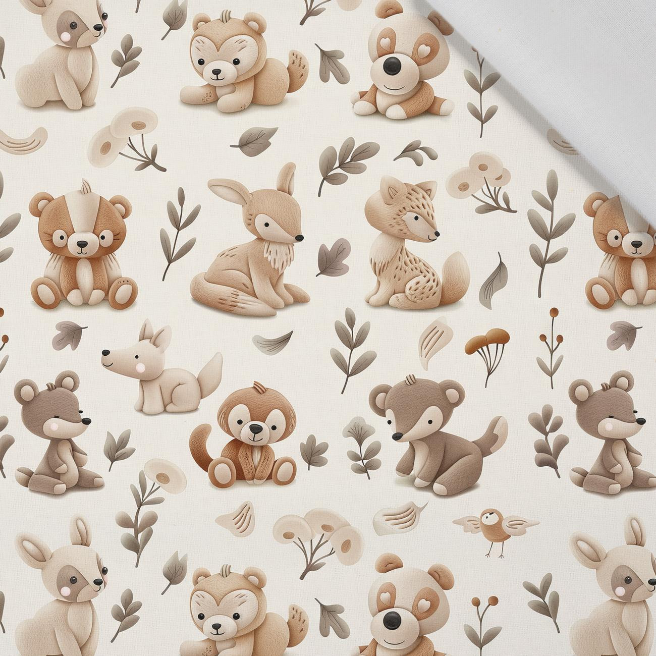 Little Nature WZ.16 - Cotton woven fabric