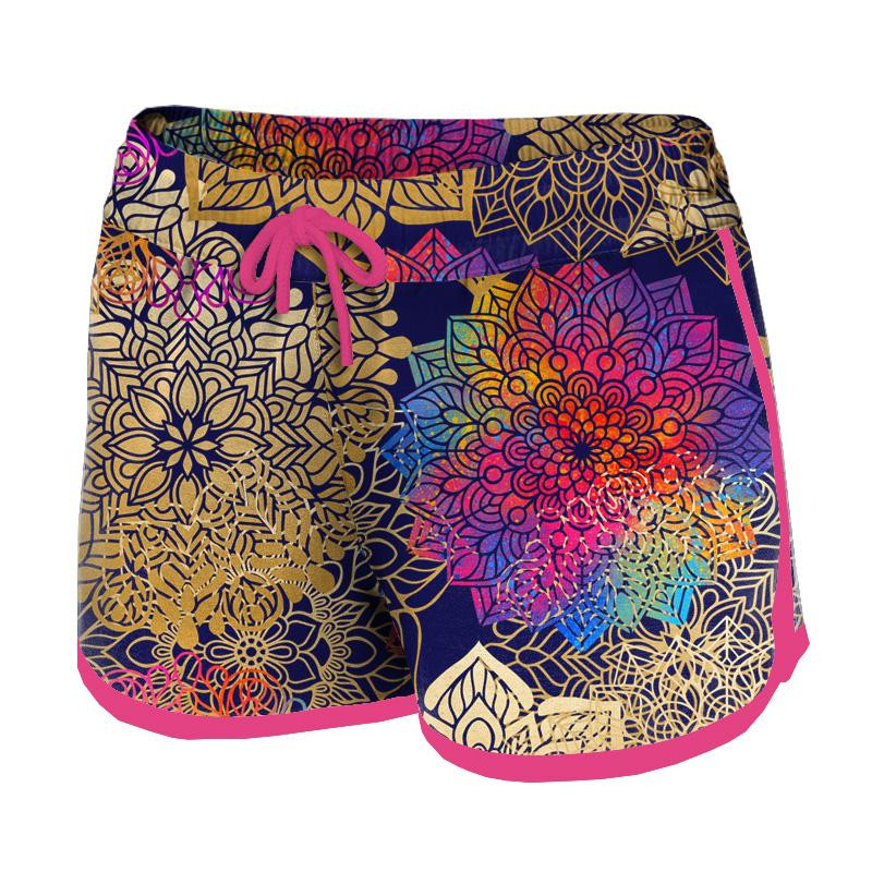 Women’s boardshorts - MANDALA pat. 2 - sewing set