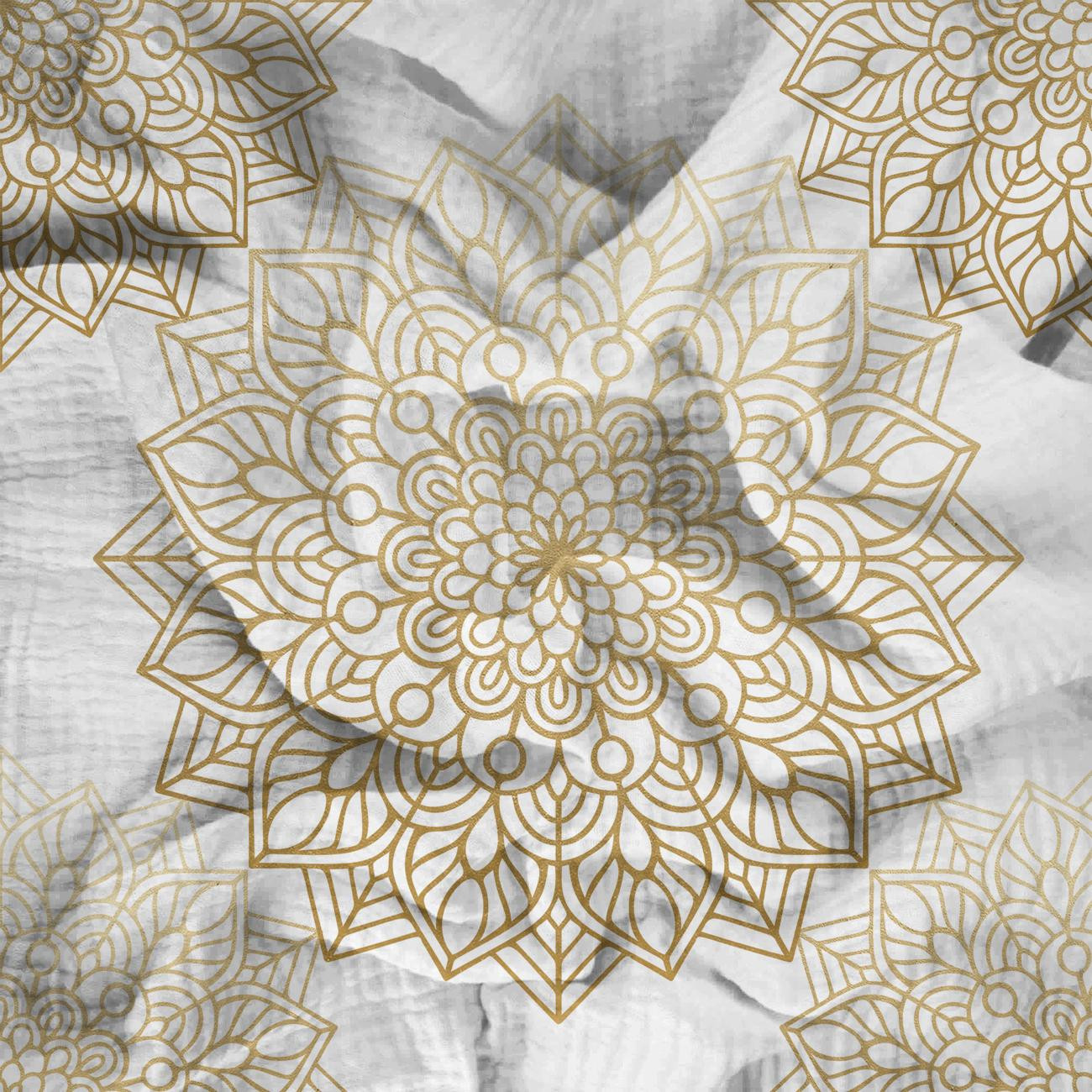 MANDALA pat. 5 - Cotton muslin