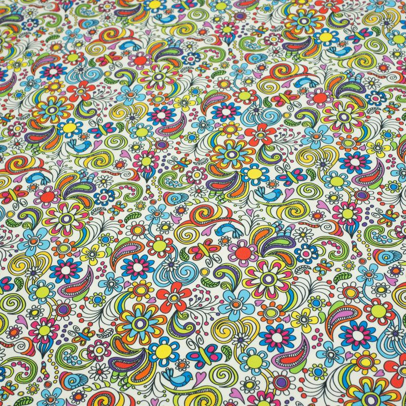 MINI KASHUBIAN FOLKLORE - Waterproof woven fabric