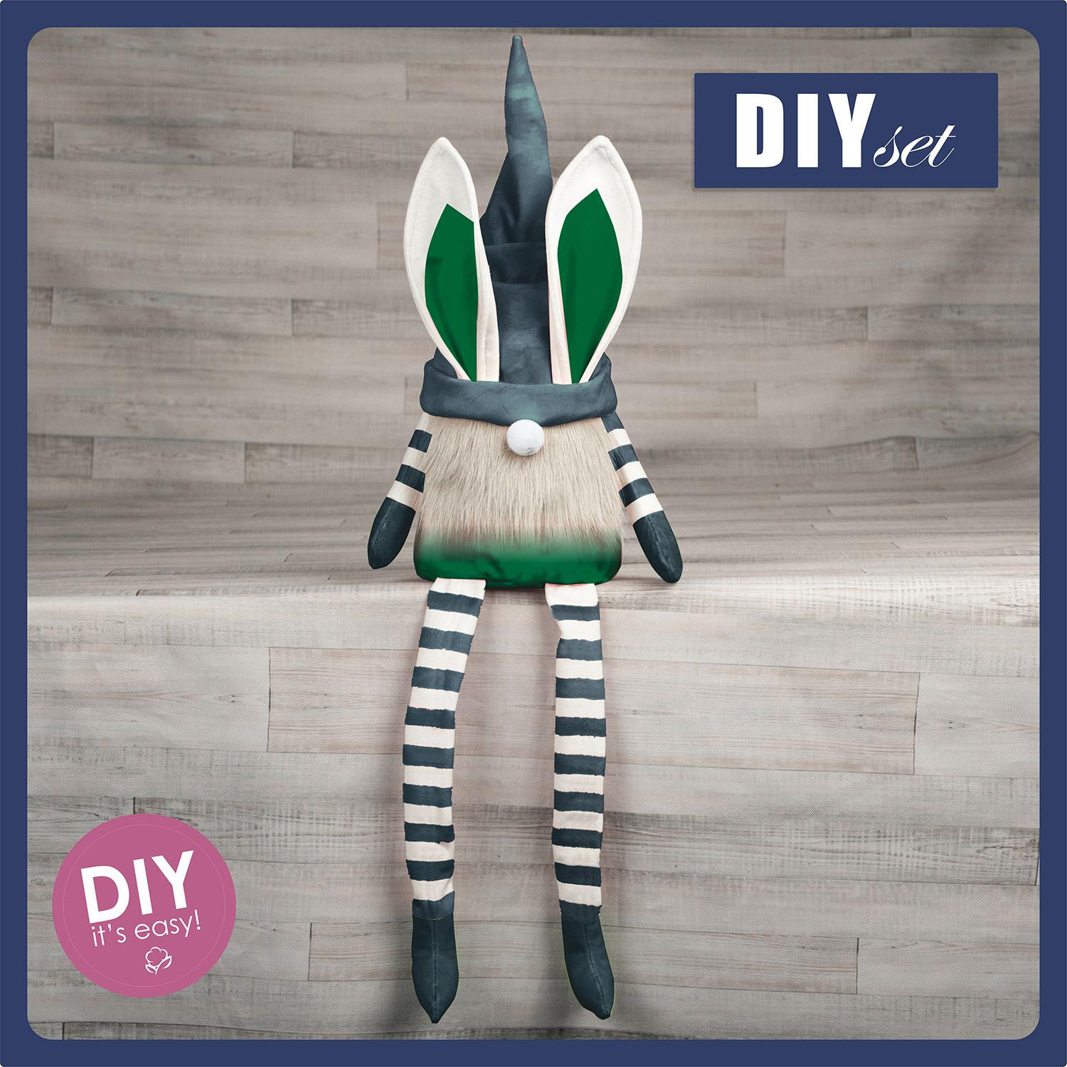 BUNNY EAR GNOME - Muscari- DIY IT'S EASY