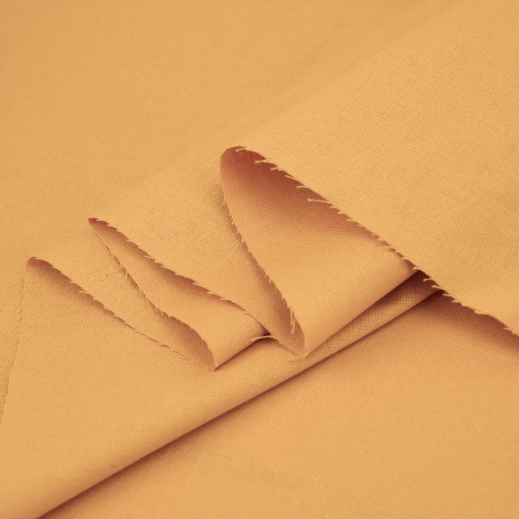 MUSTARD - Cotton woven fabric