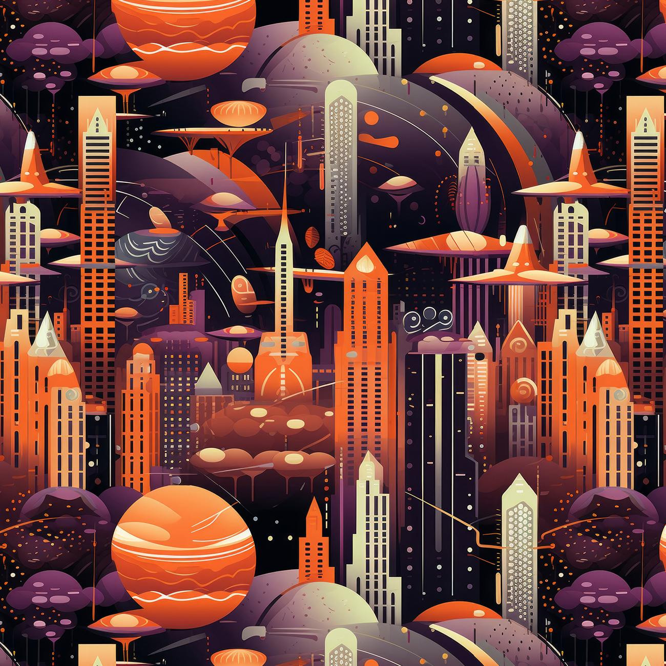 NEON CITY WZ.3 - Nylon fabric PUMI