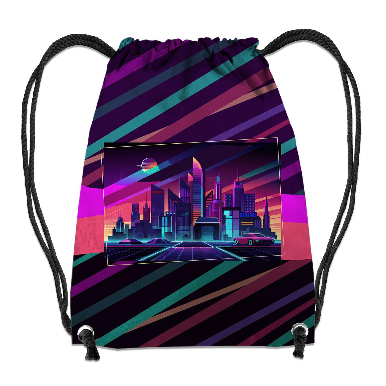 NEON GALAXY WZ.7 - panel (60cm x 50cm)- single jersey with elastane ITY