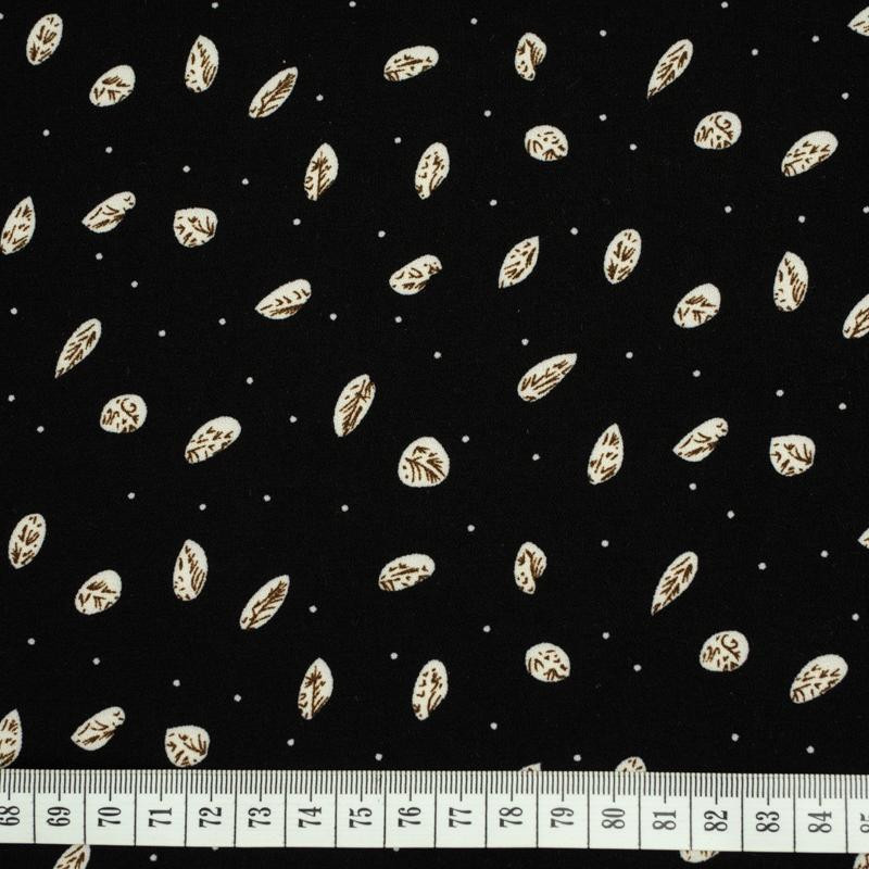 COFFEE / black - Clothing woven fabric 