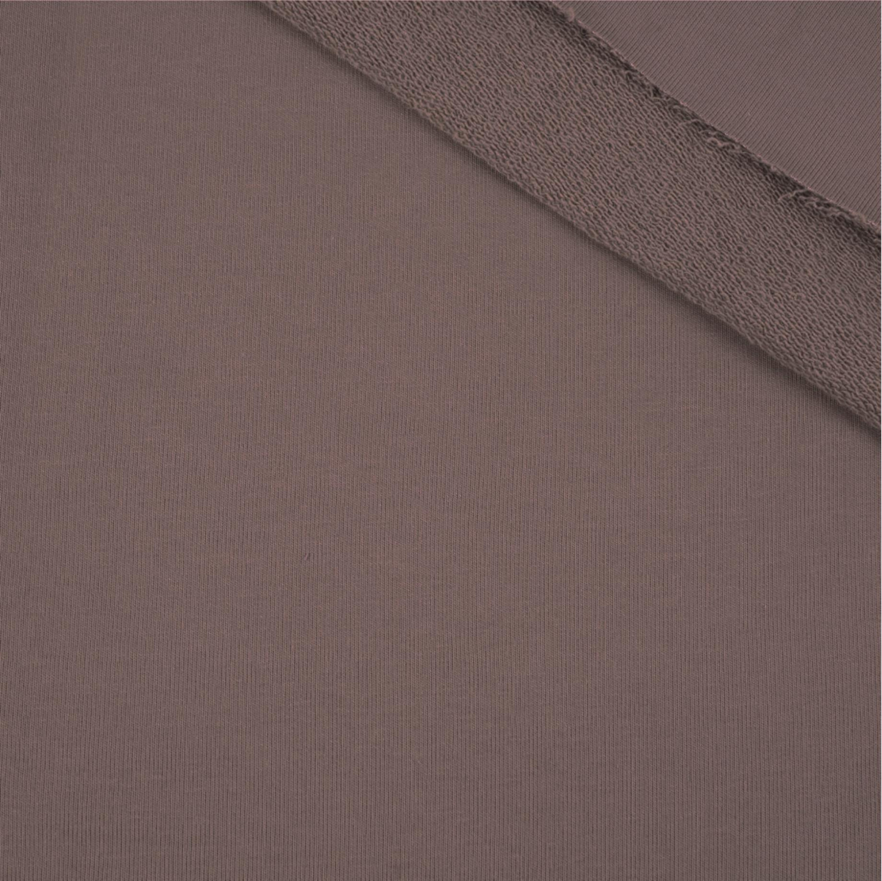P-02 COFFEE - thick looped knit 290g