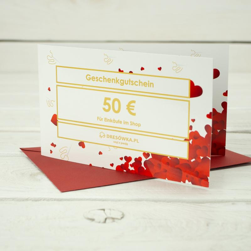 GIFT CARD - 50 EUR - DE