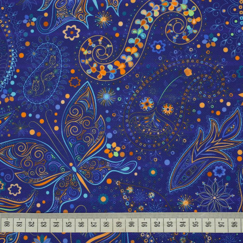 ETNO BUTTERFLIES - Waterproof woven fabric