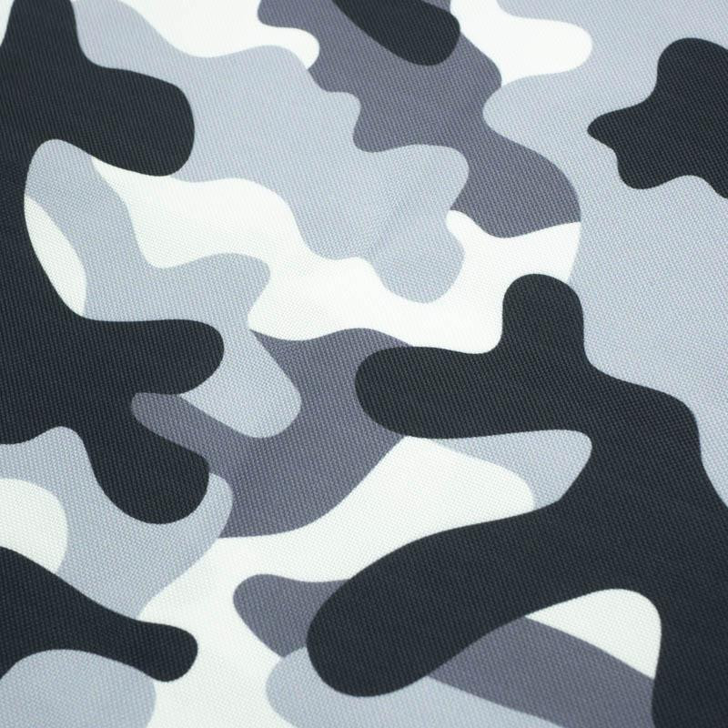CAMOUFLAGE GREY - Waterproof woven fabric