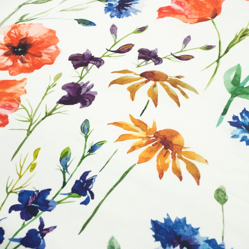 FIELD FLOWERS / white - looped knit SP250