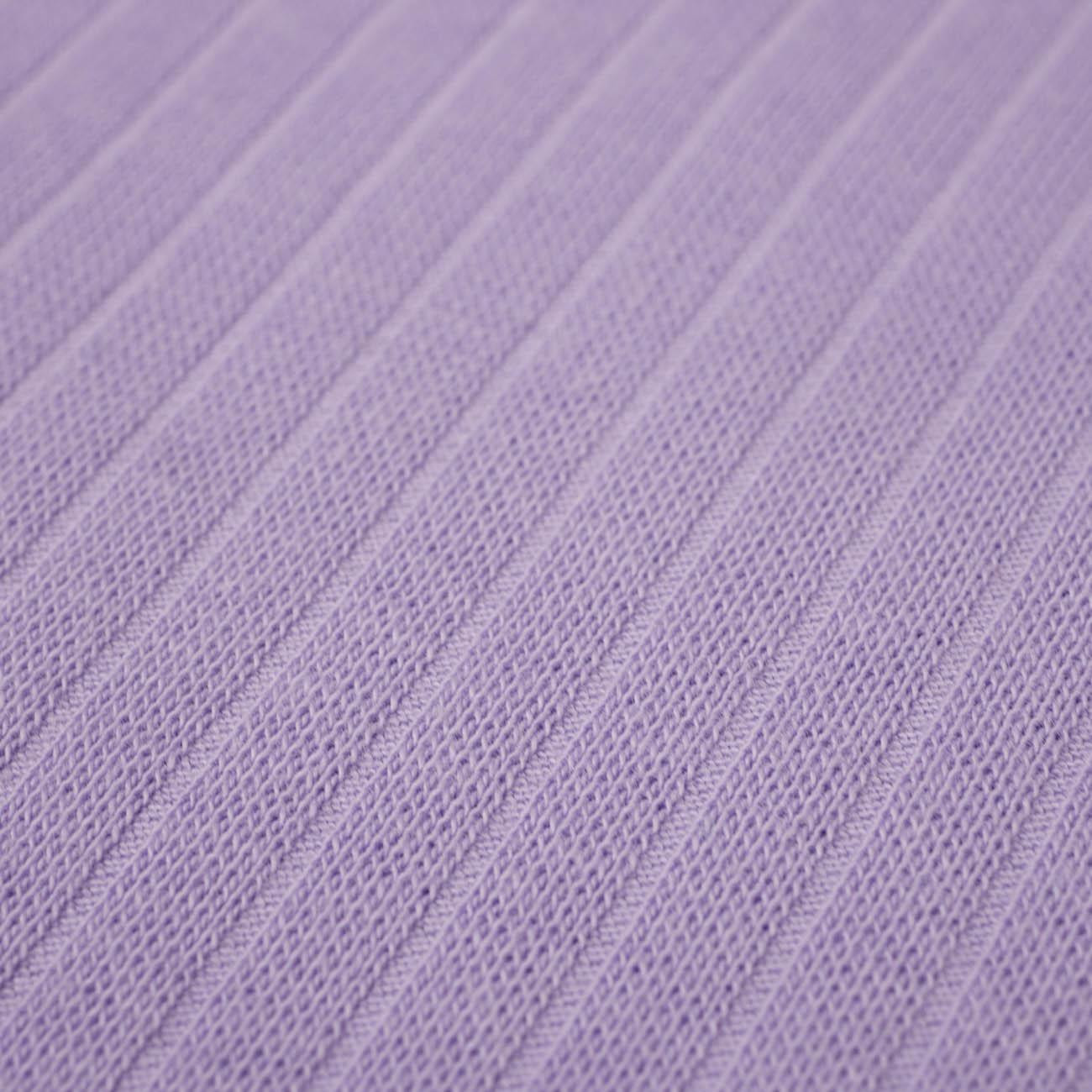 VIOLET - Thin ribbed knit