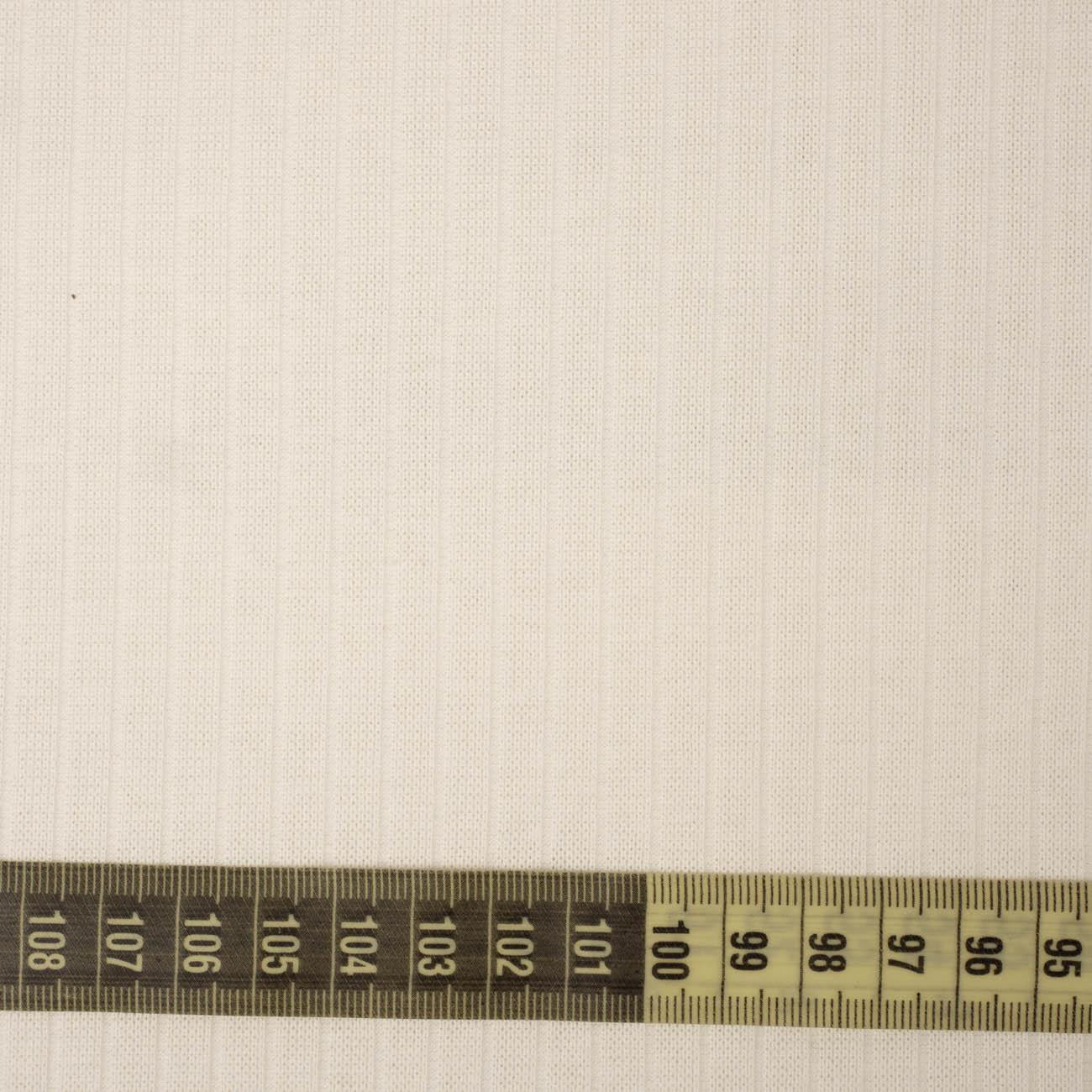 VANILLA - Thin ribbed knit