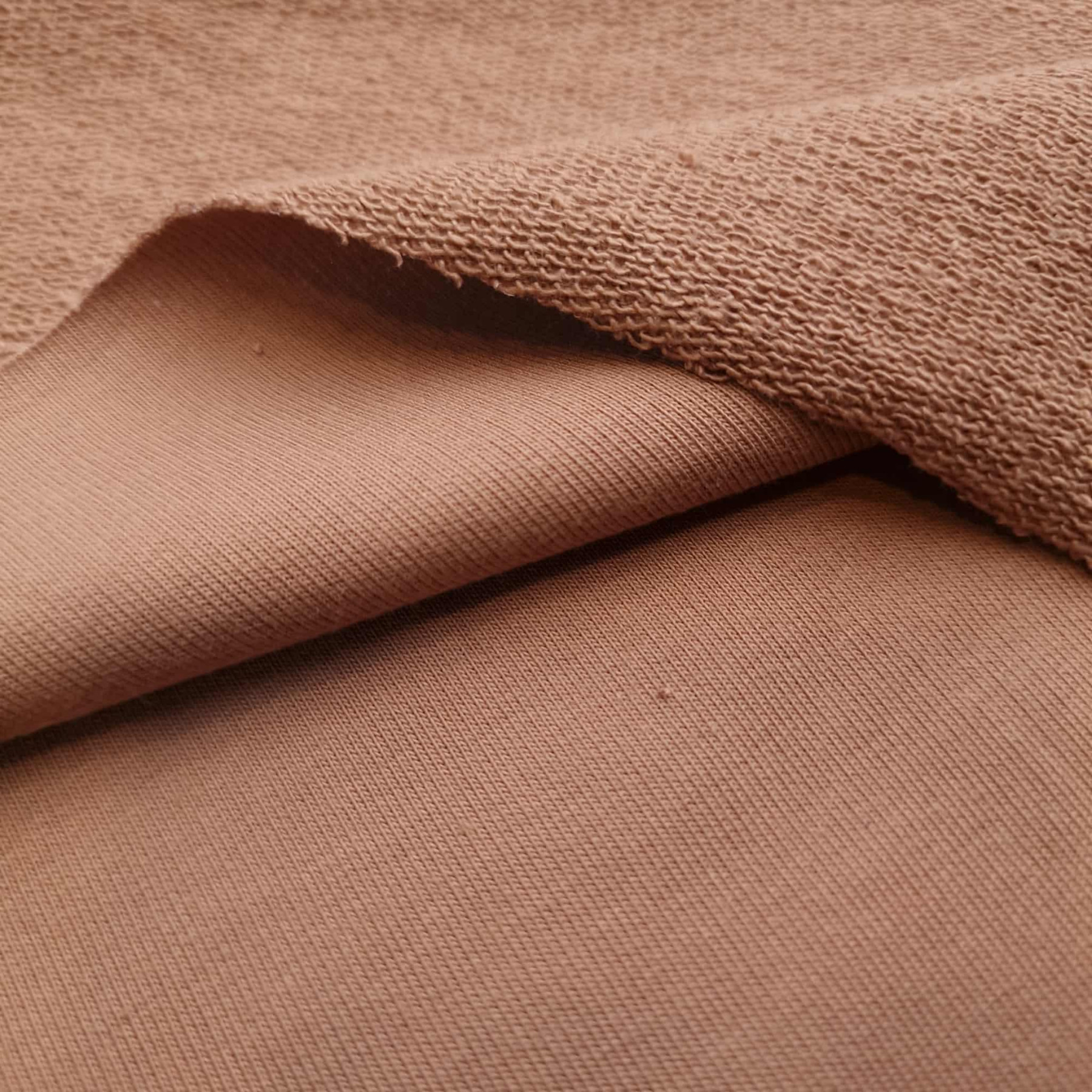 Thick looped knit (P290) - CAMEL ( D-212 ) 