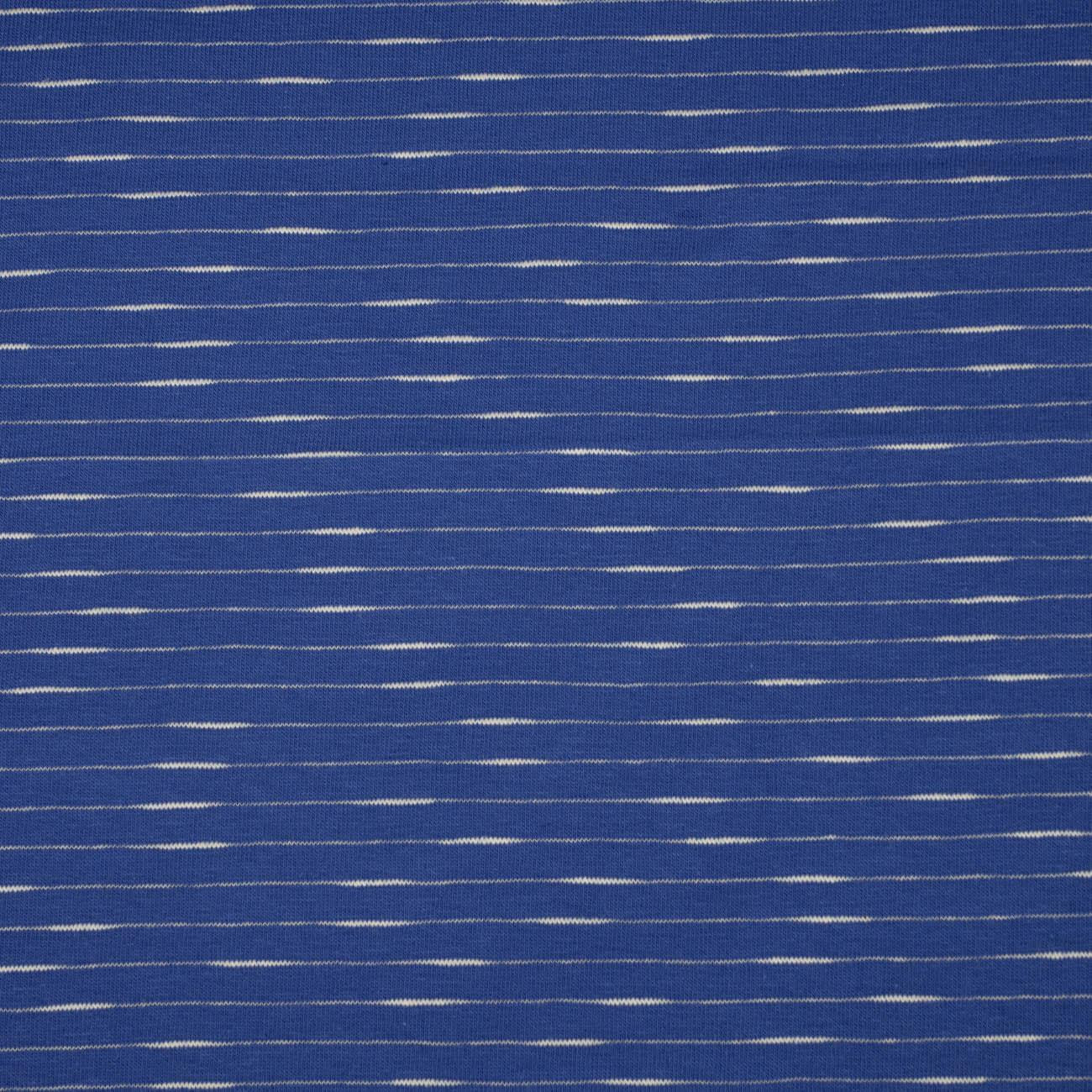 BLUE / stripes - t-shirt with elastan TE210