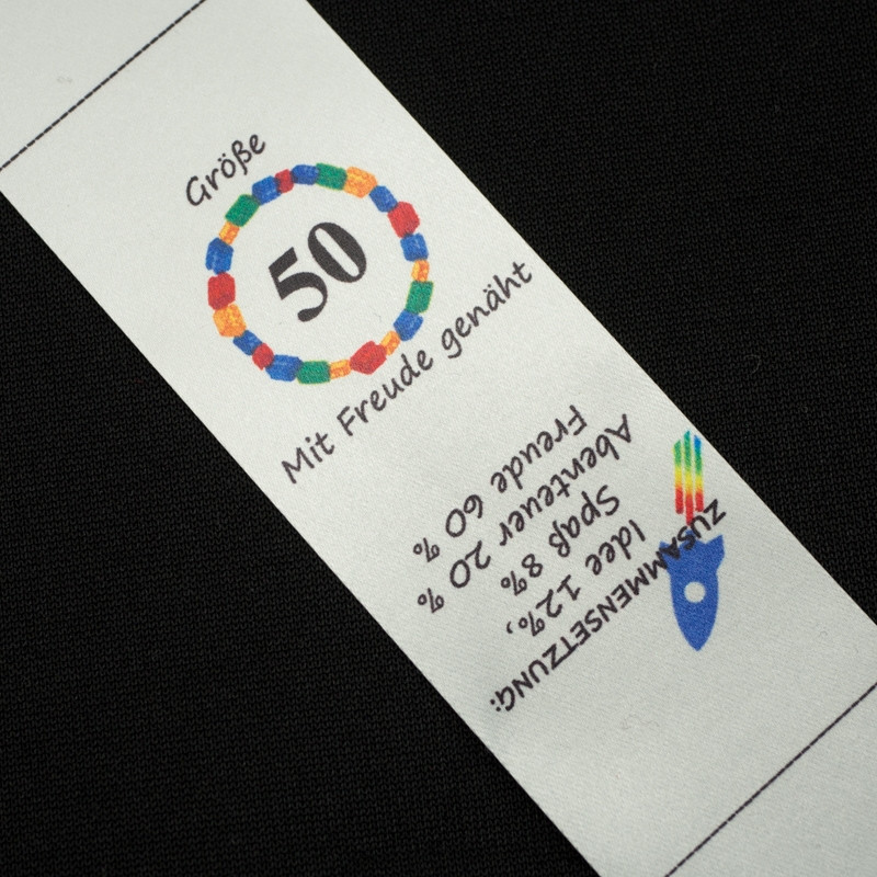 Boyish care tag DE - size 50 - 4 pcs set