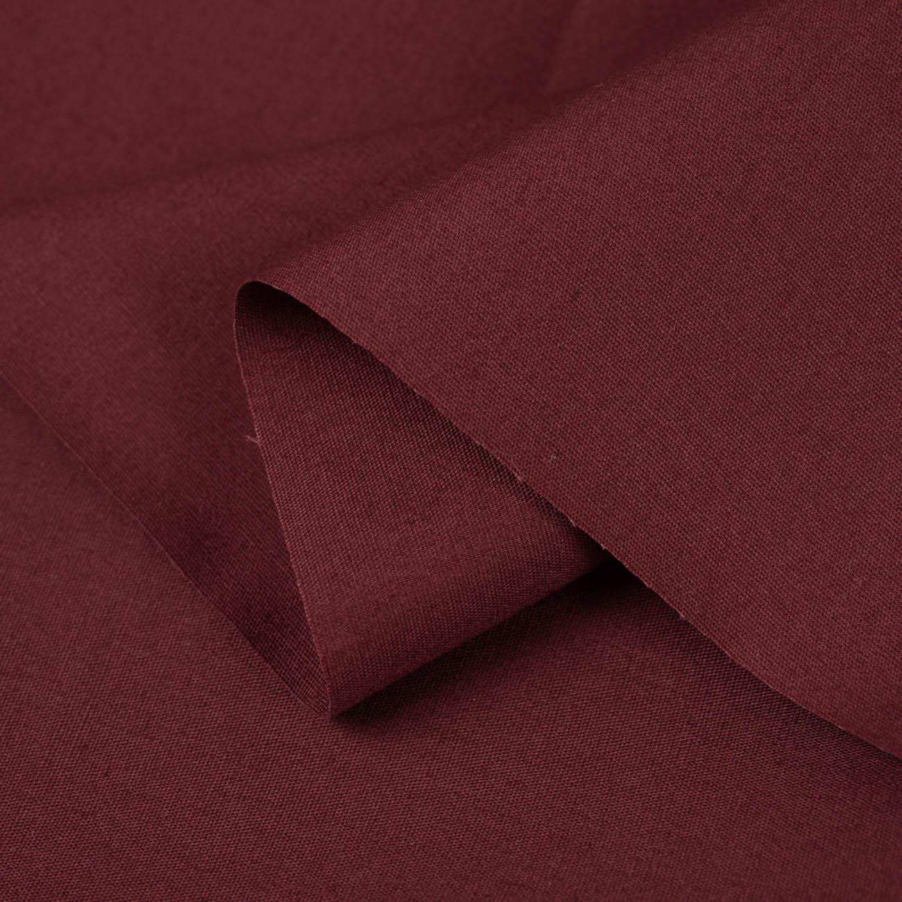 MAROON - Cotton woven fabric