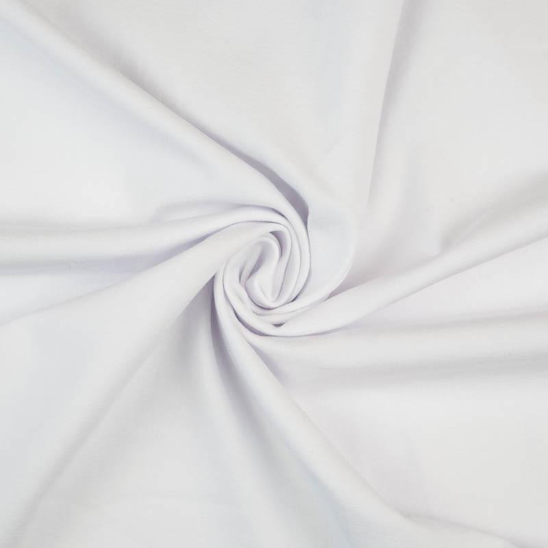 B-00 WHITE - t-shirt with elastan