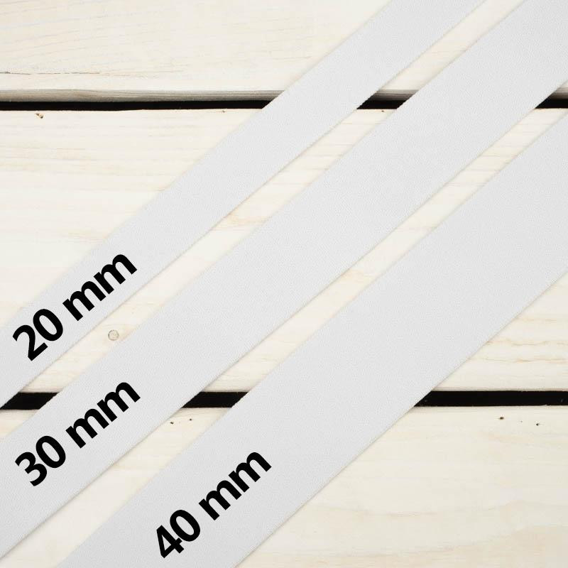 Woven printed elastic band - SNAKE'S SKIN PAT. 2 / green / Choice of sizes