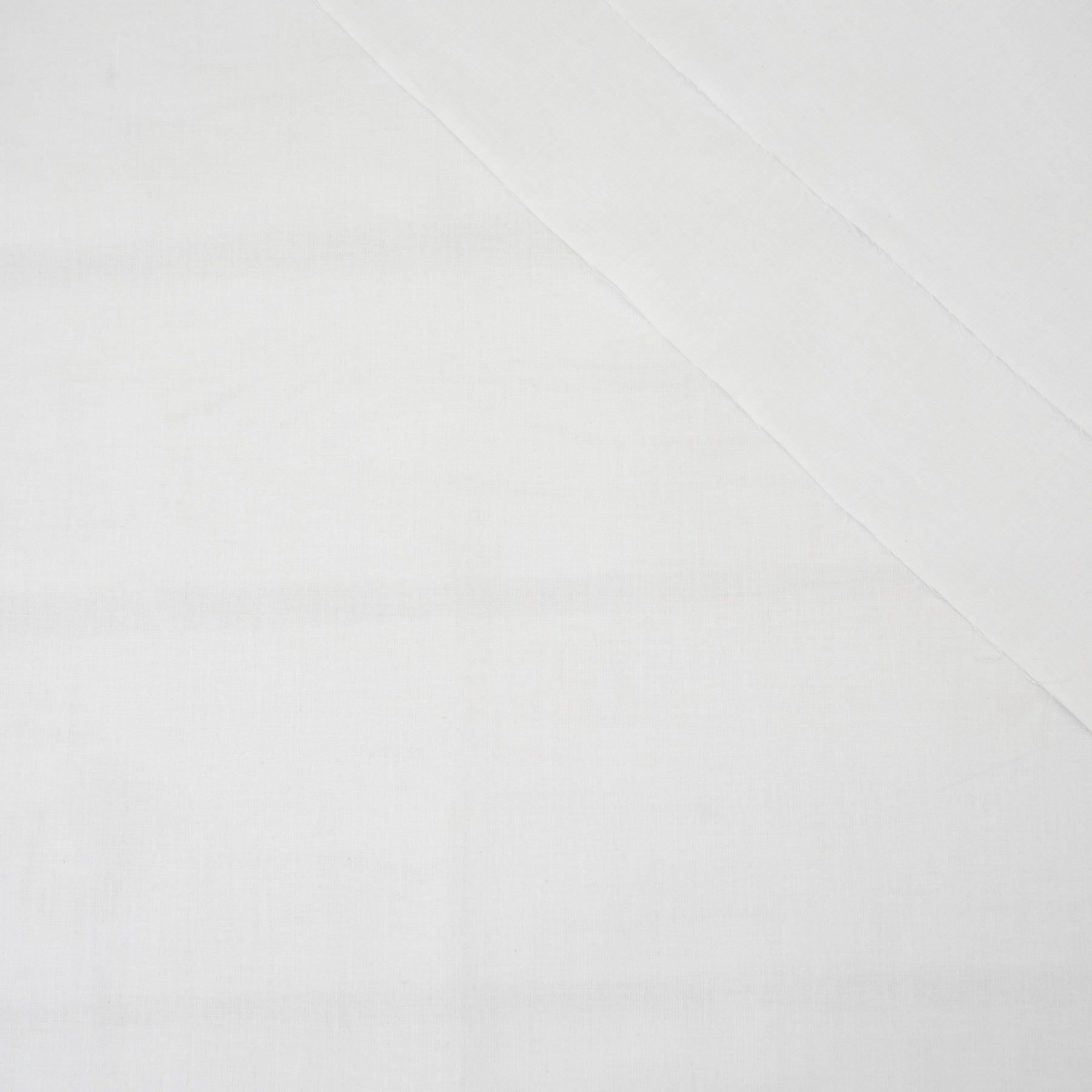WHITE - Cotton woven fabric