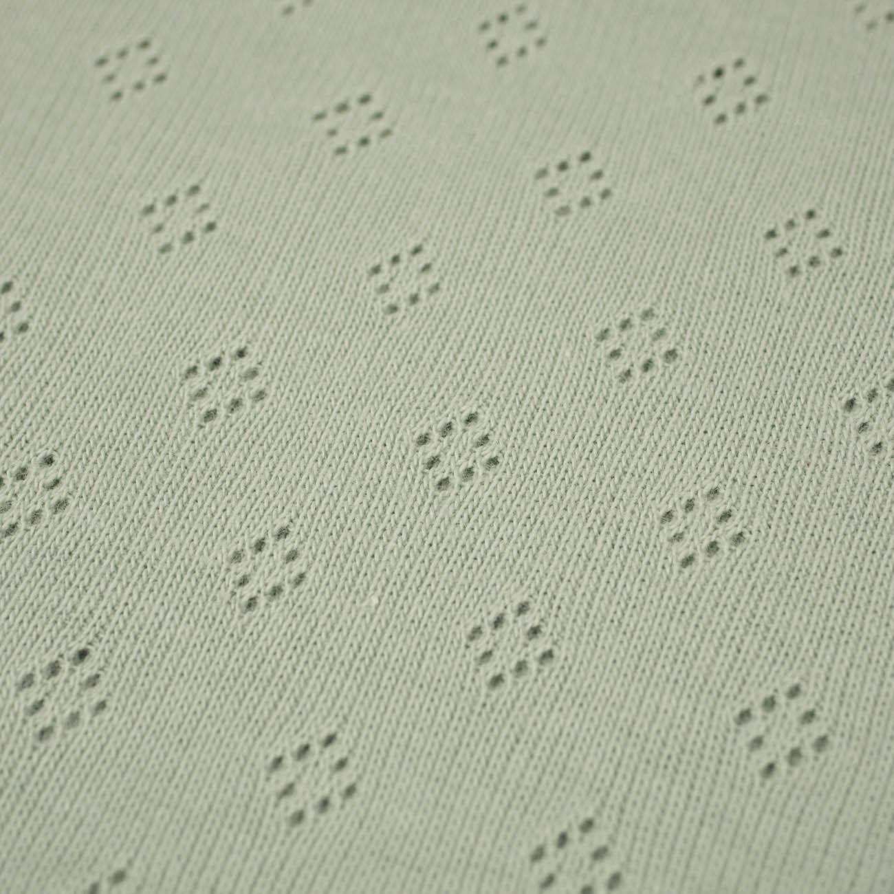 ROMBS / modern mint - openwork jersey