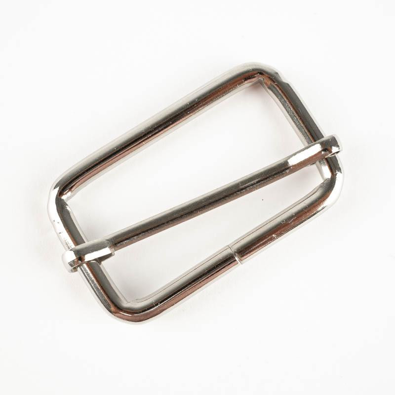 Adjusting buckle 40 mm - silver