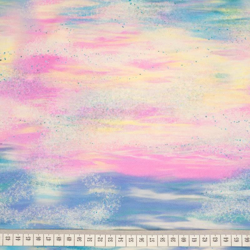 RAINBOW OCEAN pat. 5 - single jersey with elastane 