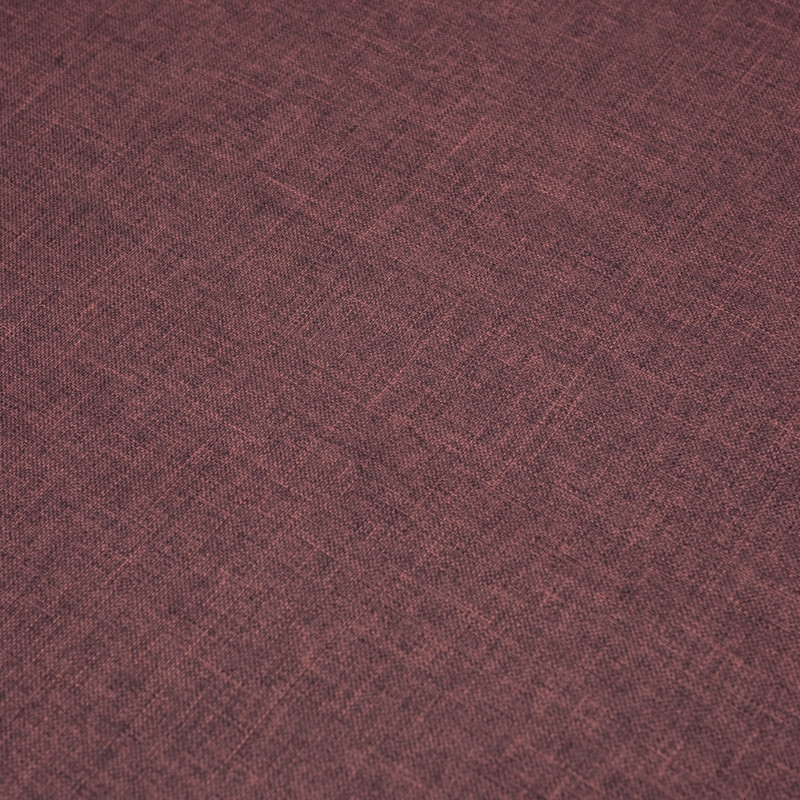 AUBERGINE - Waterproof woven fabric linen imitation