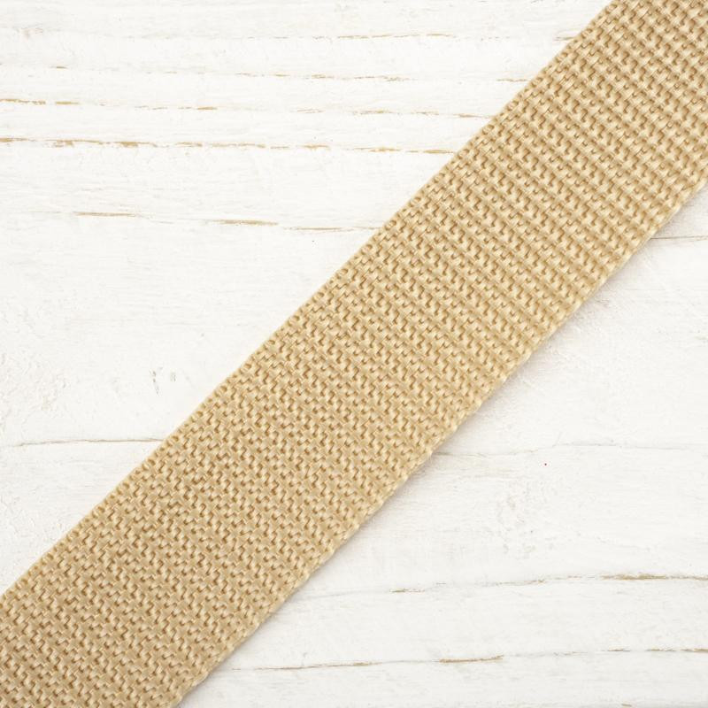 Webbing tape - BEIGE / Choice of sizes