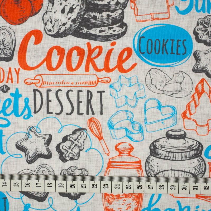 50CM CONFECTIONER (HOBBIES AND JOBS) - colorful / acid - single jersey with elastane 