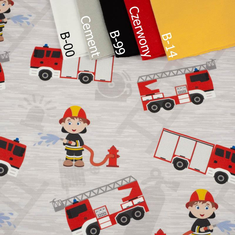 FIRE BRIGADE / ladder - looped knit 