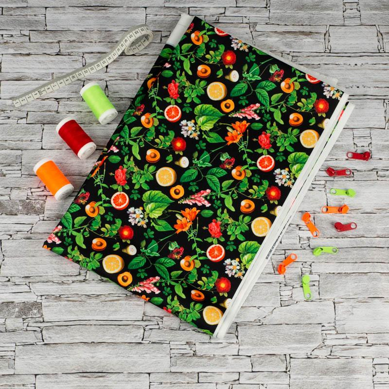MINI PARADISE FRUITS pat. 2 (PARADISE GARDEN)  - Waterproof woven fabric