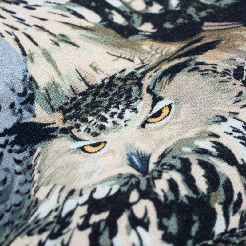 Eagle-owls - looped knit SP250