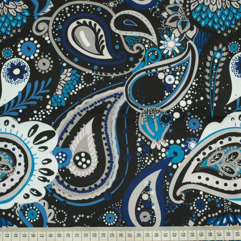 140cm Paisley pattern no. 6 - Waterproof woven fabric