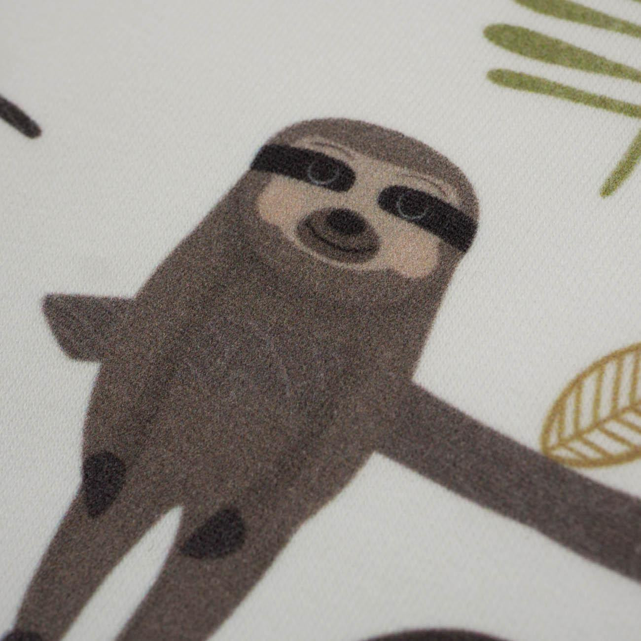 SLOTHS / mosteras (SLOTHS) / white - looped knit fabric